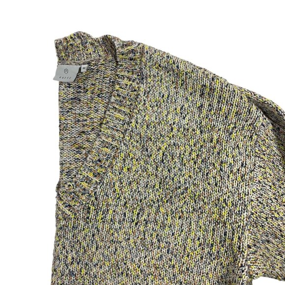 V-neck sweater size medium multi colored KAFFE - Picture 4 of 15
